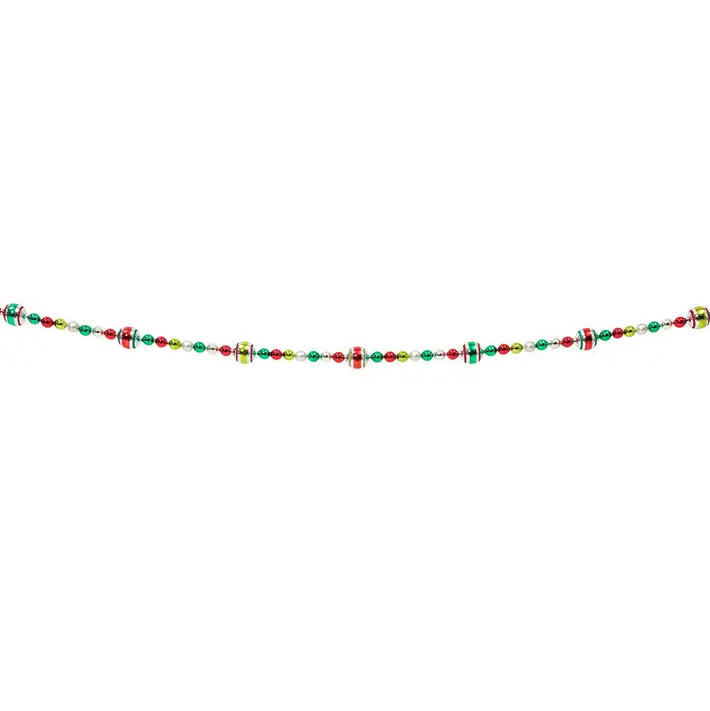 Vintage Holiday Glass Garland – Splendor Count 7' Garland - Christopher Radko